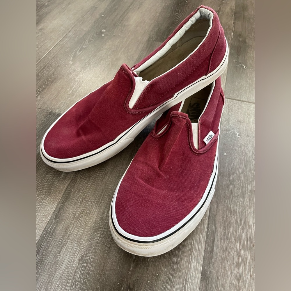 Maroon Vans - image 2